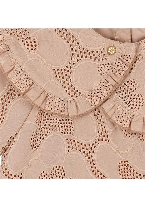 Camcia con ricamo BAJE STUDIO KIDS | BA0SS26014ROSA CAFE